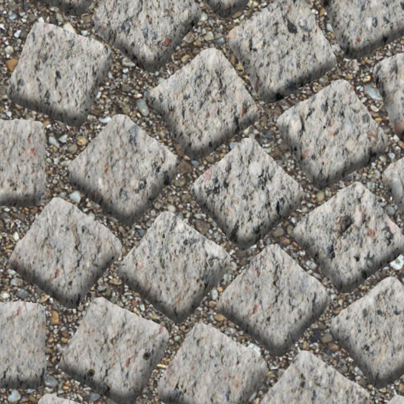 Textures   -   ARCHITECTURE   -   ROADS   -   Paving streets   -   Cobblestone  - Porfido street paving cobblestone texture seamless 07350 - HR Full resolution preview demo