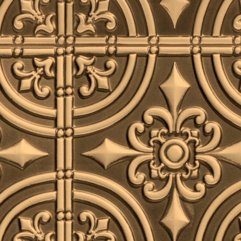 Textures   -   MATERIALS   -   METALS   -   Panels  - Bronze metal panel texture seamless 10409 - HR Full resolution preview demo