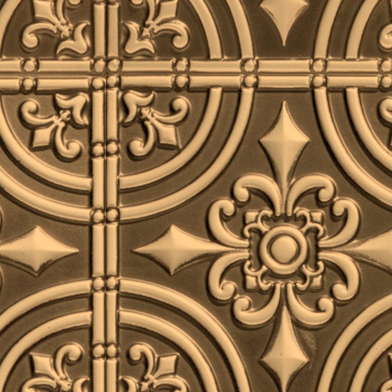 Textures   -   MATERIALS   -   METALS   -   Panels  - Bronze metal panel texture seamless 10409 - HR Full resolution preview demo