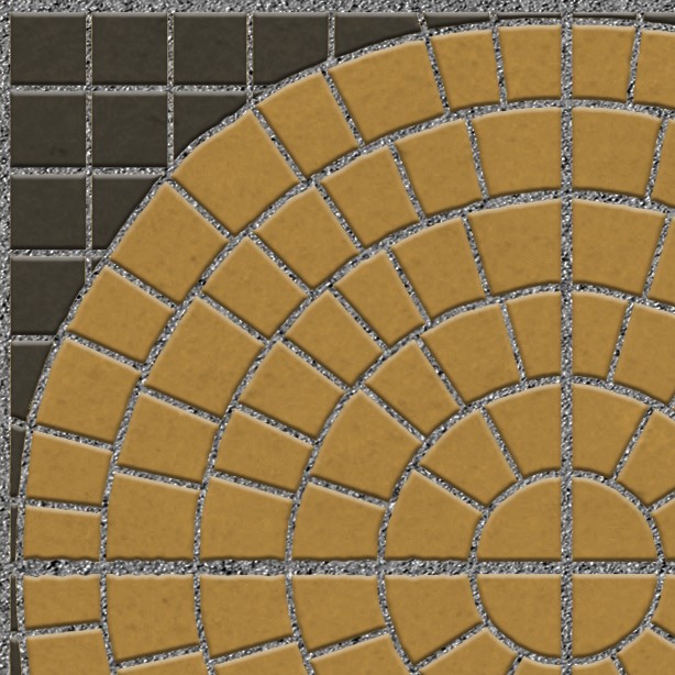Textures   -   ARCHITECTURE   -   PAVING OUTDOOR   -   Pavers stone   -   Cobblestone  - Cobblestone paving texture seamless 06424 - HR Full resolution preview demo