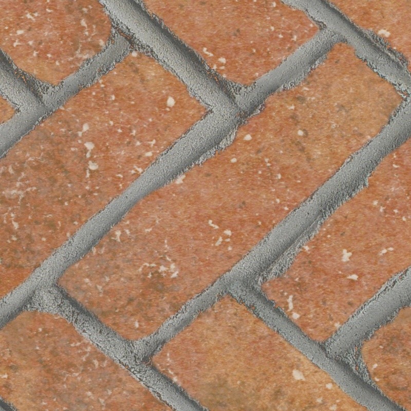 Textures   -   ARCHITECTURE   -   PAVING OUTDOOR   -   Terracotta   -   Herringbone  - Cotto paving herringbone outdoor texture seamless 06744 - HR Full resolution preview demo