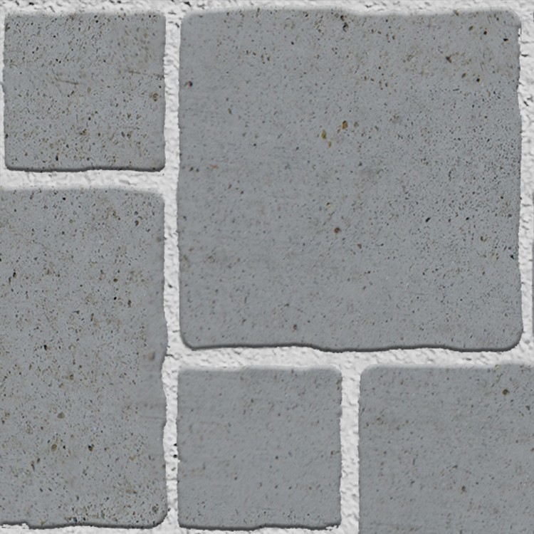 Textures   -   ARCHITECTURE   -   PAVING OUTDOOR   -   Pavers stone   -   Blocks mixed  - Pavers stone mixed size texture seamless 06106 - HR Full resolution preview demo