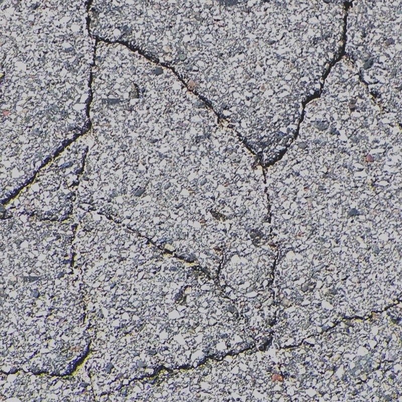 Textures   -   ARCHITECTURE   -   ROADS   -   Asphalt damaged  - Damaged asphalt texture seamless 07328 - HR Full resolution preview demo