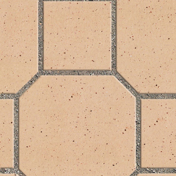 Textures   -   ARCHITECTURE   -   PAVING OUTDOOR   -   Terracotta   -   Blocks mixed  - Paving cotto mixed size texture seamless 06586 - HR Full resolution preview demo