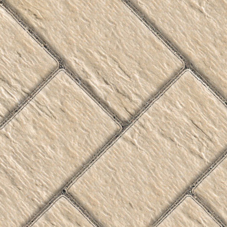 Textures   -   ARCHITECTURE   -   PAVING OUTDOOR   -   Pavers stone   -   Herringbone  - Stone paving outdoor herringbone texture seamless 06527 - HR Full resolution preview demo