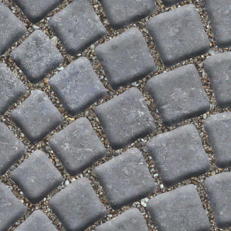 Textures   -   ARCHITECTURE   -   ROADS   -   Paving streets   -   Cobblestone  - Street paving cobblestone texture seamless 07352 - HR Full resolution preview demo
