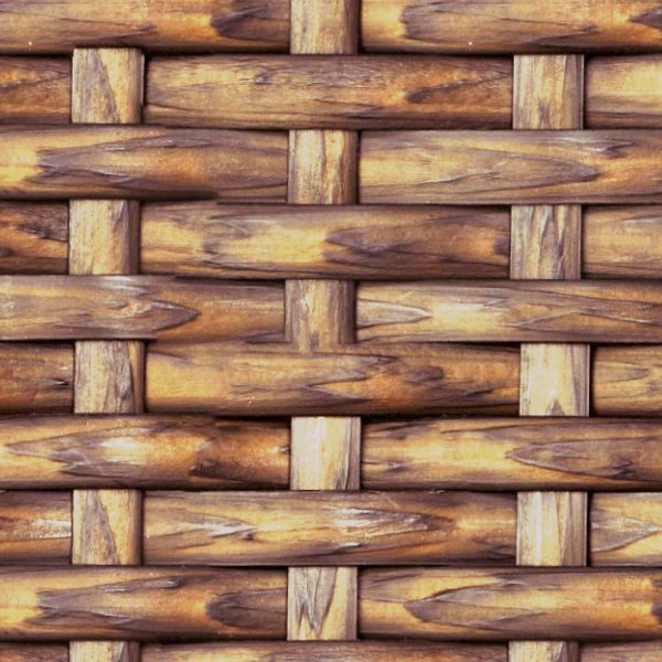 Textures   -   NATURE ELEMENTS   -   RATTAN &amp; WICKER  - Wicker texture seamless 12490 - HR Full resolution preview demo