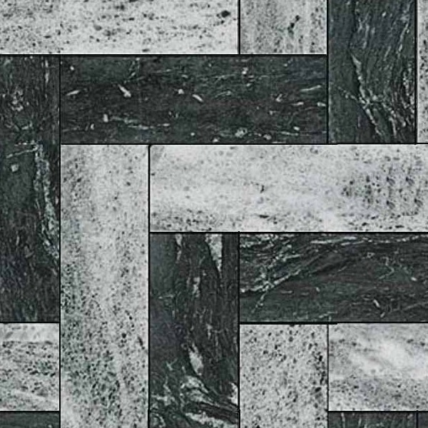 Textures   -   ARCHITECTURE   -   TILES INTERIOR   -   Marble tiles   -   Marble geometric patterns  - Black and white marble tile texture seamless 21137 - HR Full resolution preview demo
