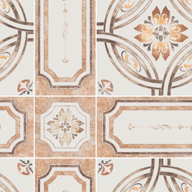 Textures   -   ARCHITECTURE   -   TILES INTERIOR   -   Ornate tiles   -   Geometric patterns  - Ceramic floor tile geometric patterns texture seamless 18880 - HR Full resolution preview demo