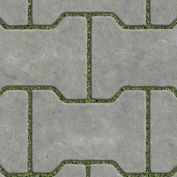 Textures   -   ARCHITECTURE   -   PAVING OUTDOOR   -   Parks Paving  - Concrete block park paving texture seamless 18685 - HR Full resolution preview demo