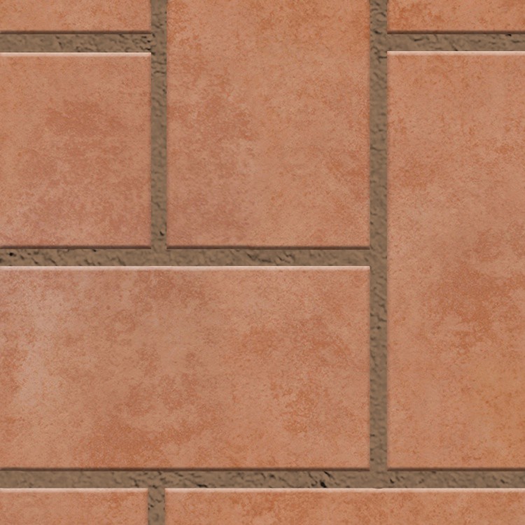 Textures   -   ARCHITECTURE   -   PAVING OUTDOOR   -   Terracotta   -   Herringbone  - Cotto paving herringbone outdoor texture seamless 06748 - HR Full resolution preview demo