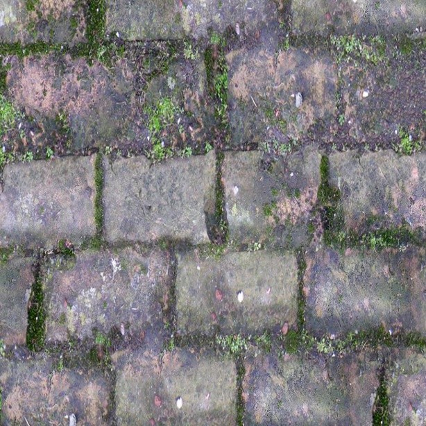 Textures   -   ARCHITECTURE   -   ROADS   -   Paving streets   -   Damaged cobble  - Damaged street paving cobblestone texture seamless 07465 - HR Full resolution preview demo