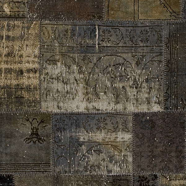 Textures   -   MATERIALS   -   RUGS   -   Vintage faded rugs  - Vintage worn patchwork rug texture 19941 - HR Full resolution preview demo
