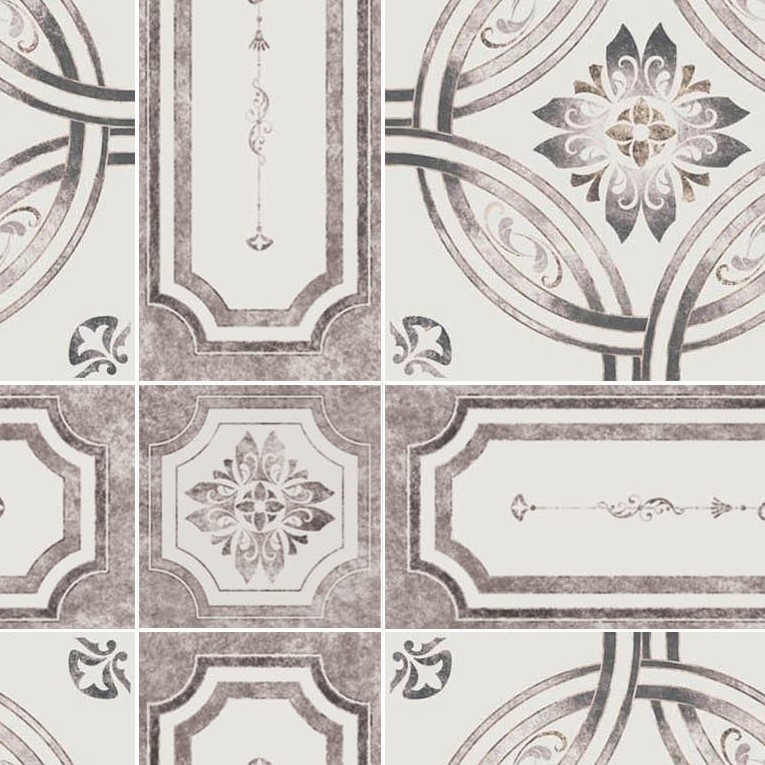 Textures   -   ARCHITECTURE   -   TILES INTERIOR   -   Ornate tiles   -   Geometric patterns  - Ceramic floor tile geometric patterns texture seamless 18882 - HR Full resolution preview demo