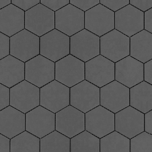 Textures   -   ARCHITECTURE   -   PAVING OUTDOOR   -   Hexagonal  - Concrete paving outdoor hexagonal texture seamless 06005 - HR Full resolution preview demo