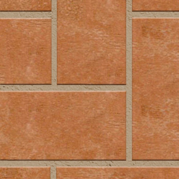 Textures   -   ARCHITECTURE   -   PAVING OUTDOOR   -   Terracotta   -   Herringbone  - Cotto paving herringbone outdoor texture seamless 06749 - HR Full resolution preview demo