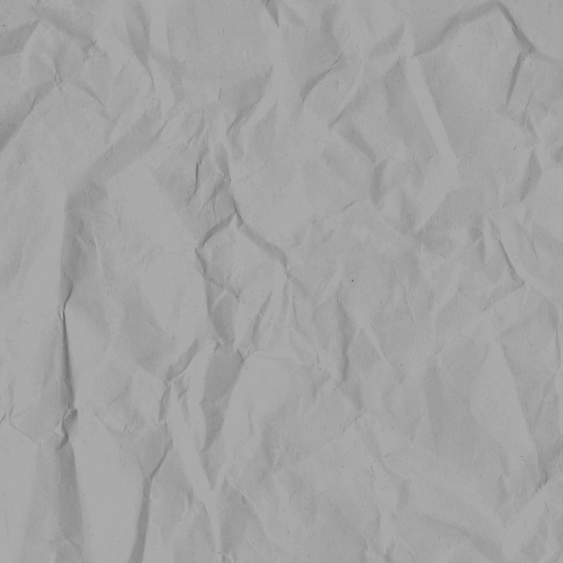 Gray crumpled paper texture seamless 10845