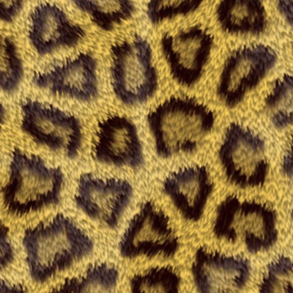 Textures   -   MATERIALS   -   FUR ANIMAL  - Leopard faux fake fur animal texture seamless 09574 - HR Full resolution preview demo