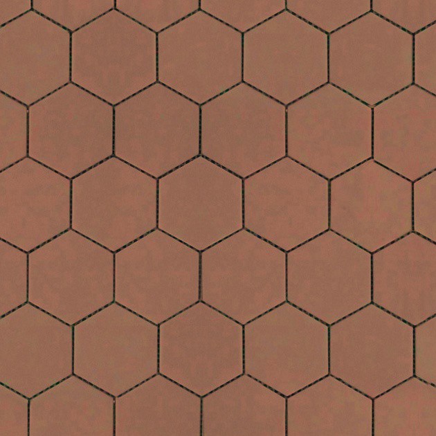 Textures   -   ARCHITECTURE   -   PAVING OUTDOOR   -   Hexagonal  - Concrete paving outdoor hexagonal texture seamless 06006 - HR Full resolution preview demo