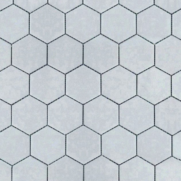 Textures   -   ARCHITECTURE   -   PAVING OUTDOOR   -   Hexagonal  - Concrete paving outdoor hexagonal texture seamless 06007 - HR Full resolution preview demo