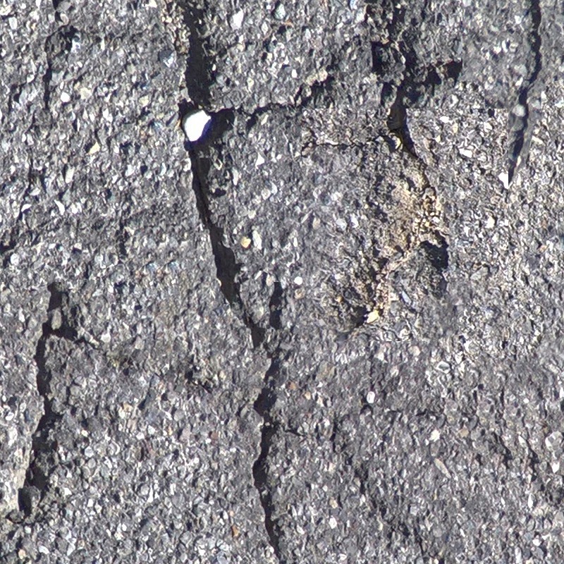Textures   -   ARCHITECTURE   -   ROADS   -   Asphalt damaged  - Damaged asphalt texture seamless 17384 - HR Full resolution preview demo