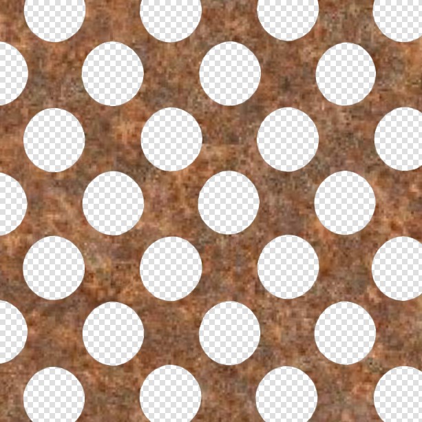 Textures   -   MATERIALS   -   METALS   -   Perforated  - Rusty copper perforated metal texture seamless 10498 - HR Full resolution preview demo