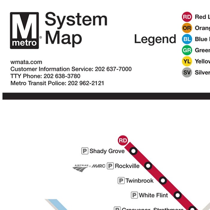 Textures   -   ARCHITECTURE   -   DECORATIVE PANELS   -   World maps   -   Metr&#242; maps  - Washington metro map 03152 - HR Full resolution preview demo