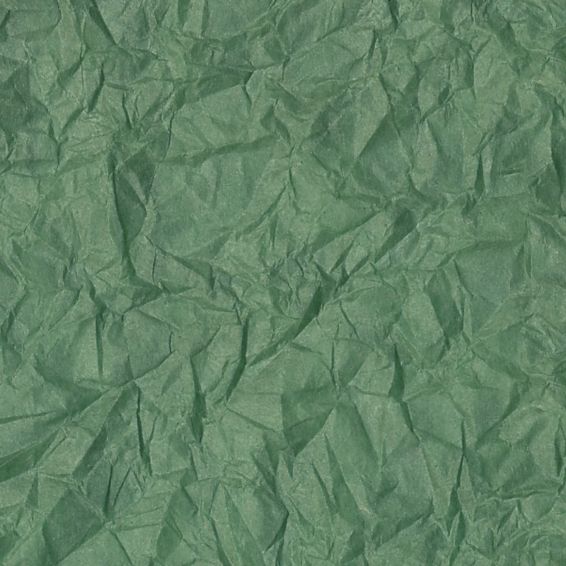 Green crumpled paper texture seamless 10848