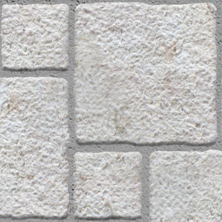 Textures   -   ARCHITECTURE   -   PAVING OUTDOOR   -   Pavers stone   -   Blocks mixed  - Pavers stone mixed size texture seamless 06114 - HR Full resolution preview demo