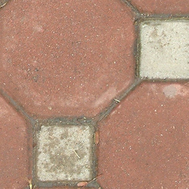 Textures   -   ARCHITECTURE   -   PAVING OUTDOOR   -   Terracotta   -   Blocks mixed  - Paving cotto mixed size texture seamless 06593 - HR Full resolution preview demo