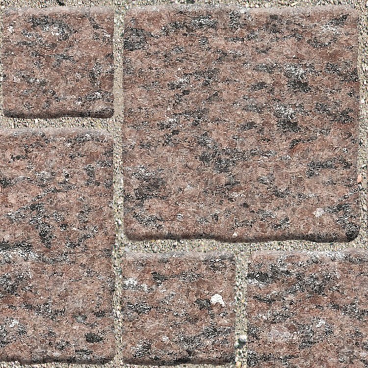 Textures   -   ARCHITECTURE   -   PAVING OUTDOOR   -   Pavers stone   -   Blocks mixed  - Pavers stone mixed size texture seamless 06115 - HR Full resolution preview demo