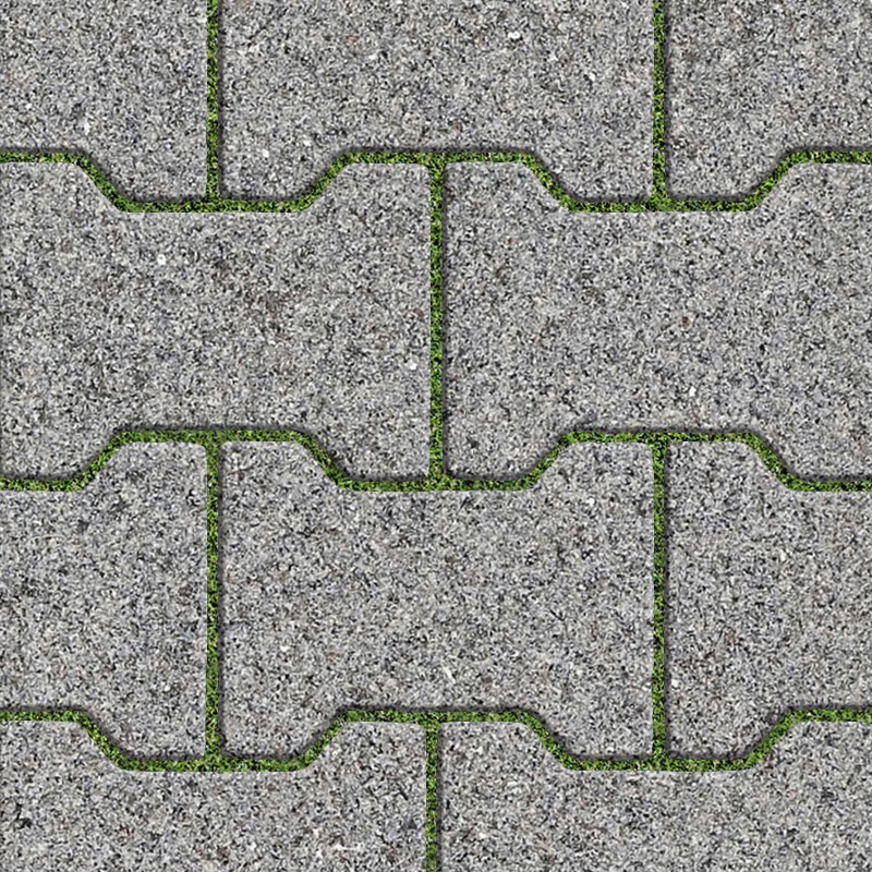 Textures   -   ARCHITECTURE   -   PAVING OUTDOOR   -   Parks Paving  - Stone block park paving texture seamless 18690 - HR Full resolution preview demo
