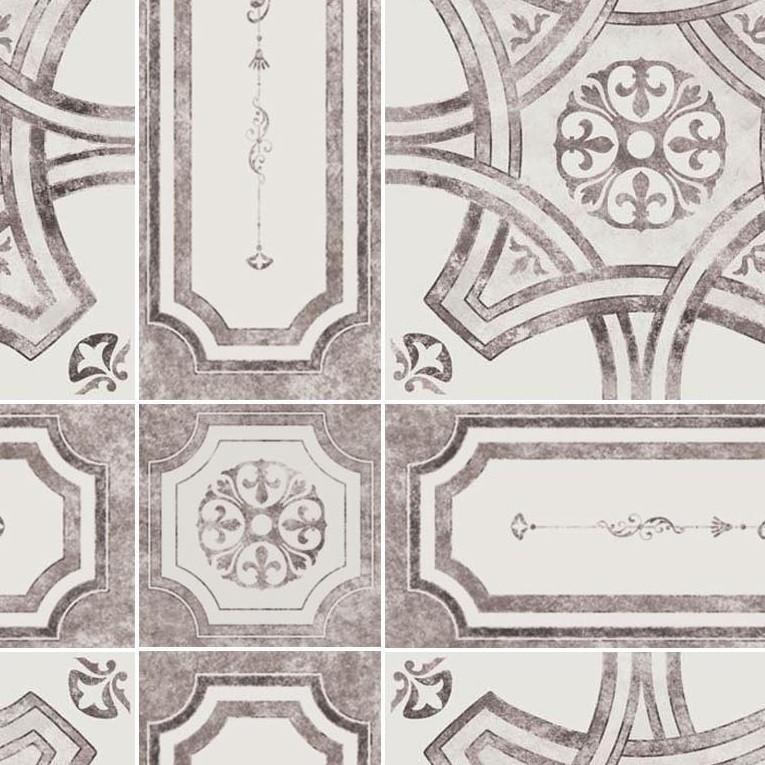Textures   -   ARCHITECTURE   -   TILES INTERIOR   -   Ornate tiles   -   Geometric patterns  - Ceramic floor tile geometric patterns texture seamless 18887 - HR Full resolution preview demo