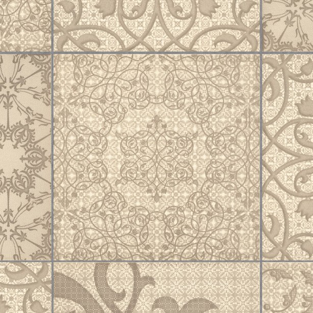 Textures   -   ARCHITECTURE   -   TILES INTERIOR   -   Ornate tiles   -   Patchwork  - Patchwork tile texture seamless 16616 - HR Full resolution preview demo