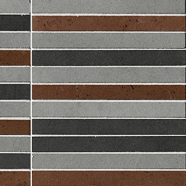 Textures   -   ARCHITECTURE   -   TILES INTERIOR   -   Mosaico   -   Striped  - Mosaico striped tiles texture seamless 15732 - HR Full resolution preview demo