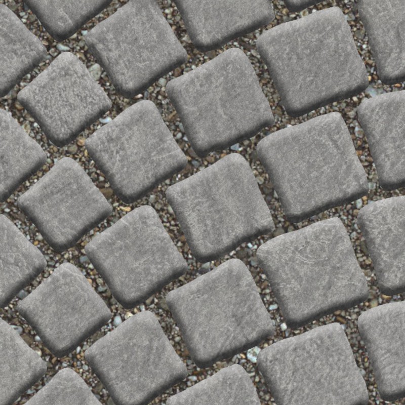 Textures   -   ARCHITECTURE   -   ROADS   -   Paving streets   -   Cobblestone  - Street paving cobblestone texture seamless 07362 - HR Full resolution preview demo