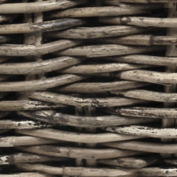 Textures   -   NATURE ELEMENTS   -   RATTAN &amp; WICKER  - Old rattan texture seamless 12501 - HR Full resolution preview demo