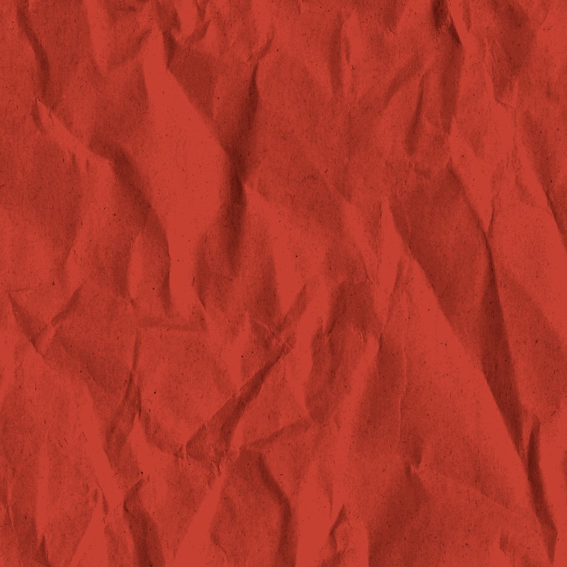 Textures   -   MATERIALS   -   PAPER  - Red crumpled paper texture seamless 10852 - HR Full resolution preview demo