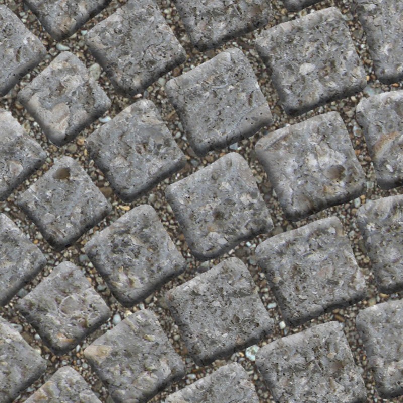 Textures   -   ARCHITECTURE   -   ROADS   -   Paving streets   -   Cobblestone  - Street paving cobblestone texture seamless 07363 - HR Full resolution preview demo