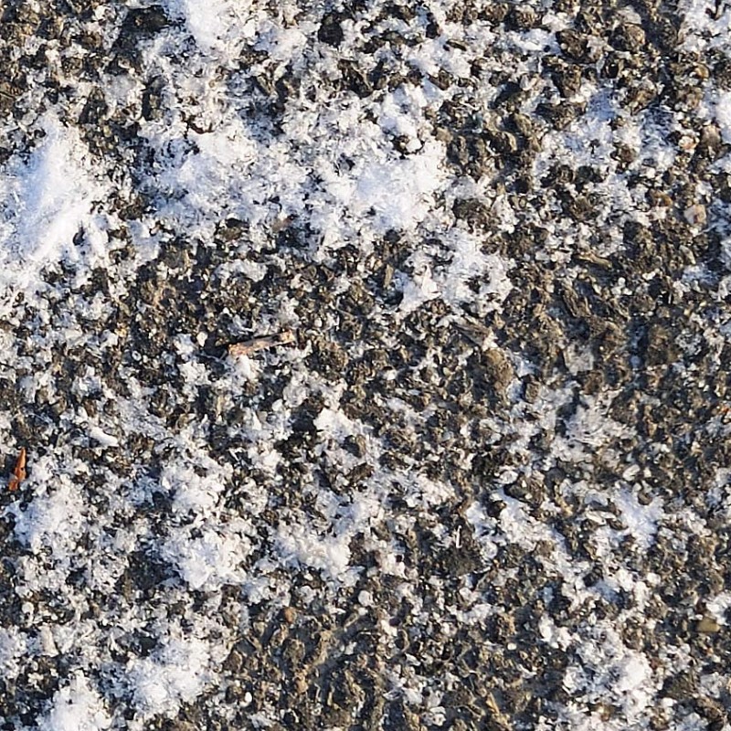 Textures   -   NATURE ELEMENTS   -   SNOW  - Asphalt snow texture seamless 12798 - HR Full resolution preview demo