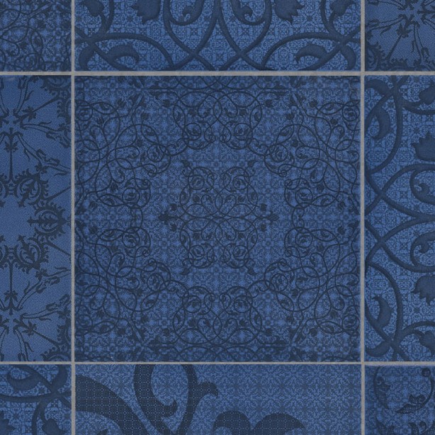 Textures   -   ARCHITECTURE   -   TILES INTERIOR   -   Ornate tiles   -   Patchwork  - Patchwork tile texture seamless 16619 - HR Full resolution preview demo