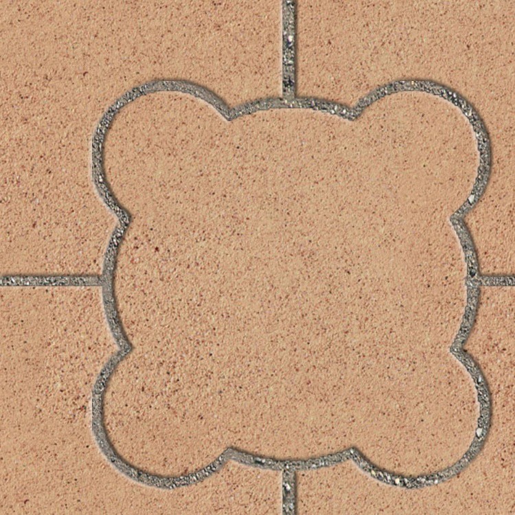 Textures   -   ARCHITECTURE   -   PAVING OUTDOOR   -   Terracotta   -   Blocks mixed  - Paving cotto mixed size texture seamless 06598 - HR Full resolution preview demo