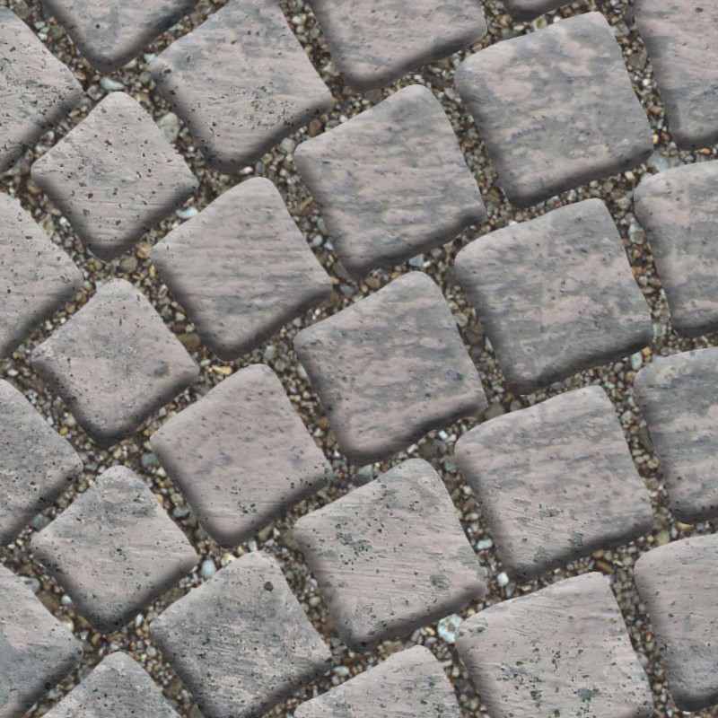 Textures   -   ARCHITECTURE   -   ROADS   -   Paving streets   -   Cobblestone  - Street paving cobblestone texture seamless 07364 - HR Full resolution preview demo