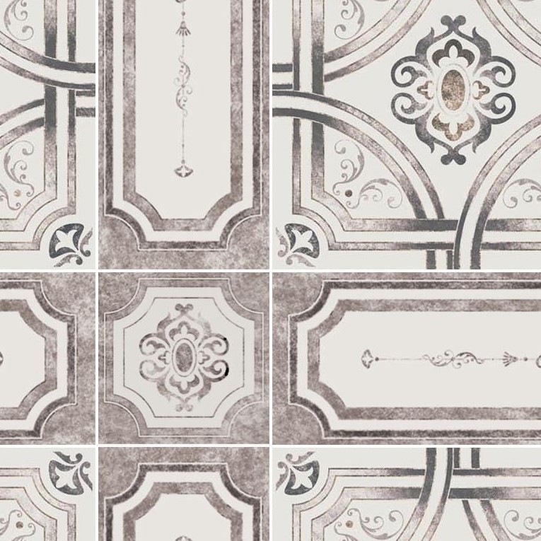 Textures   -   ARCHITECTURE   -   TILES INTERIOR   -   Ornate tiles   -   Geometric patterns  - Ceramic floor tile geometric patterns texture seamless 18891 - HR Full resolution preview demo
