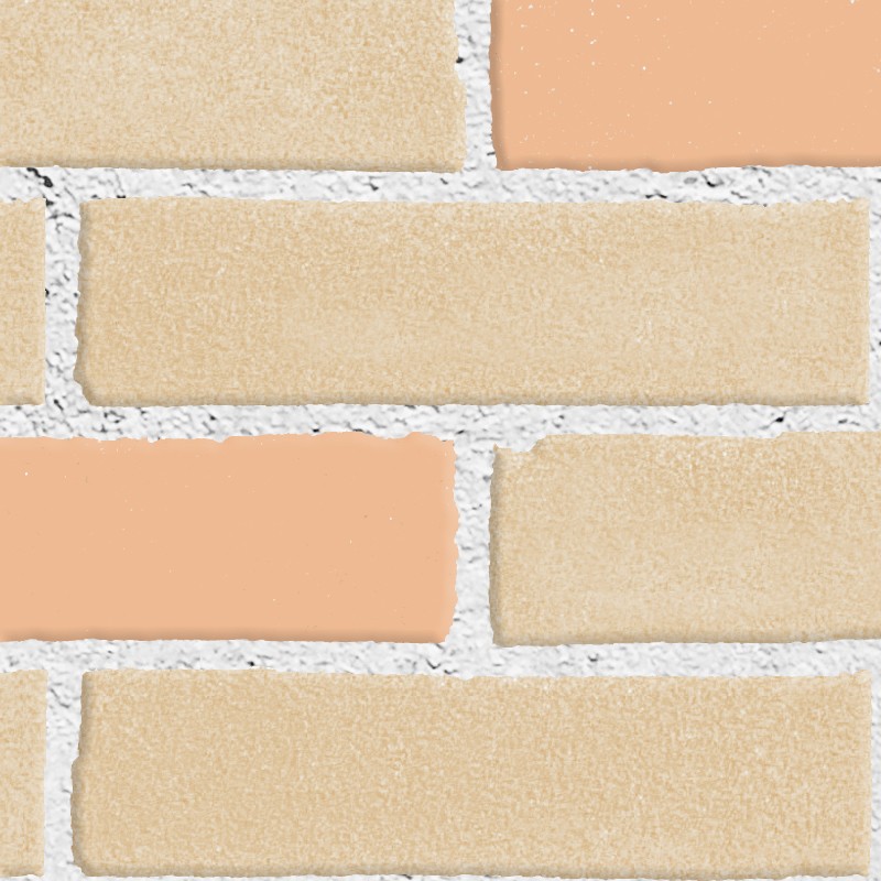 Textures   -   ARCHITECTURE   -   BRICKS   -   Facing Bricks   -   Smooth  - Facing smooth bricks texture seamless 00282 - HR Full resolution preview demo