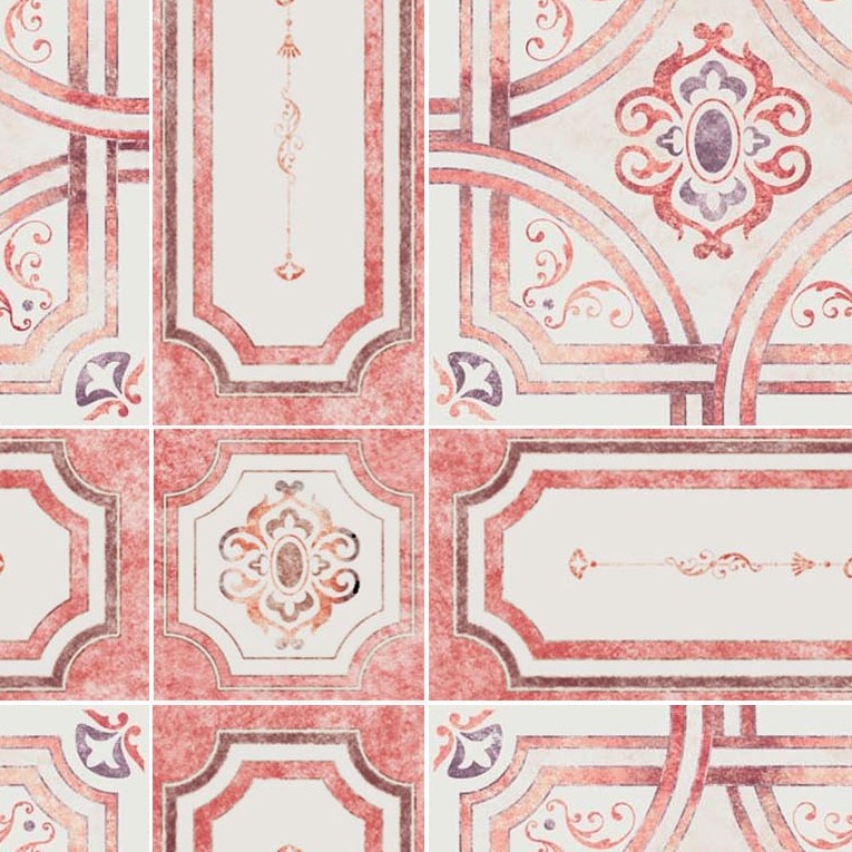 Textures   -   ARCHITECTURE   -   TILES INTERIOR   -   Ornate tiles   -   Geometric patterns  - Ceramic floor tile geometric patterns texture seamless 18892 - HR Full resolution preview demo