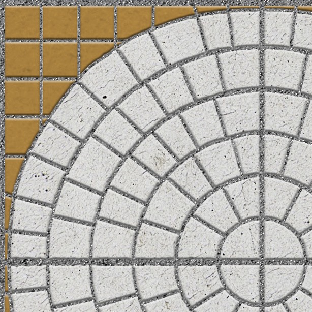 Textures   -   ARCHITECTURE   -   PAVING OUTDOOR   -   Pavers stone   -   Cobblestone  - Cobblestone paving texture seamless 06439 - HR Full resolution preview demo