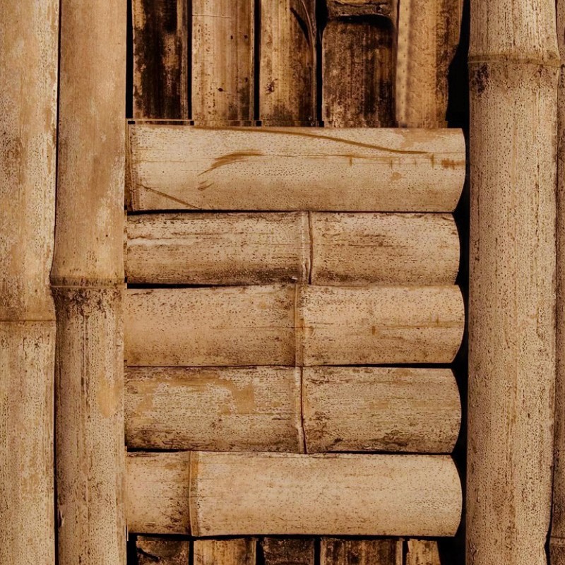 Textures   -   NATURE ELEMENTS   -   BAMBOO  - Old bamboo fence texture seamless 12299 - HR Full resolution preview demo