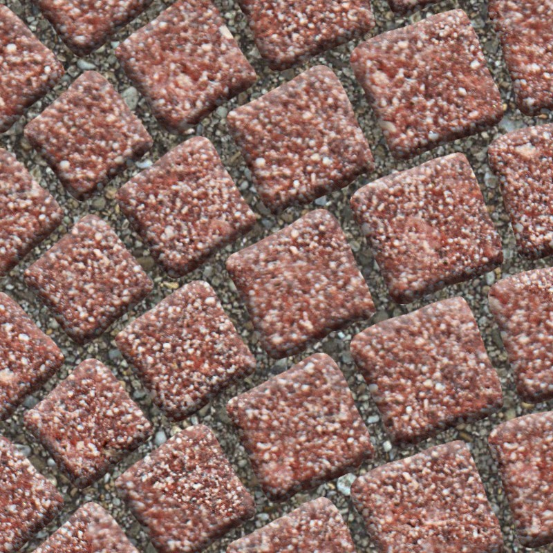Textures   -   ARCHITECTURE   -   ROADS   -   Paving streets   -   Cobblestone  - Porfido street paving cobblestone texture seamless 07366 - HR Full resolution preview demo