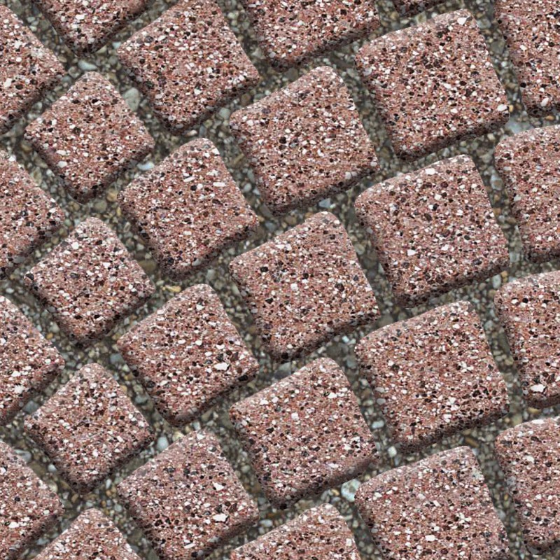 Textures   -   ARCHITECTURE   -   ROADS   -   Paving streets   -   Cobblestone  - Porfido street paving cobblestone texture seamless 07367 - HR Full resolution preview demo